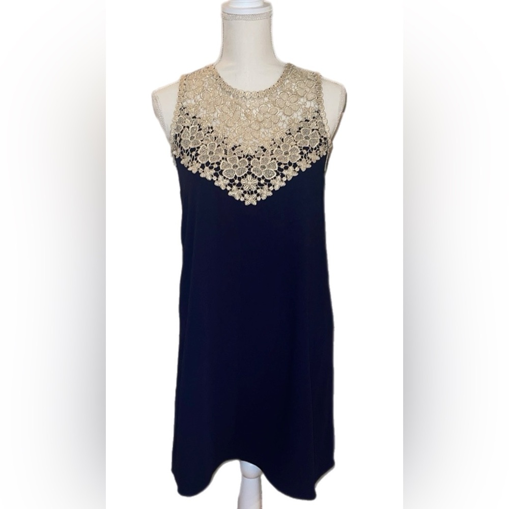Lilly Pulitzer Nala navy shift dress.